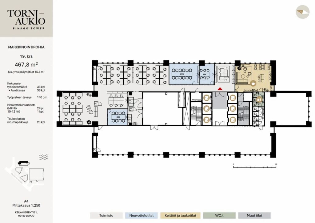 Finago Tower 467,5m2