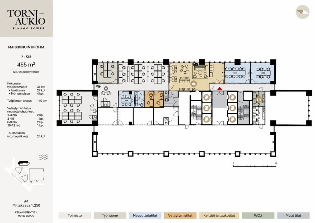 Finago Tower 455m2